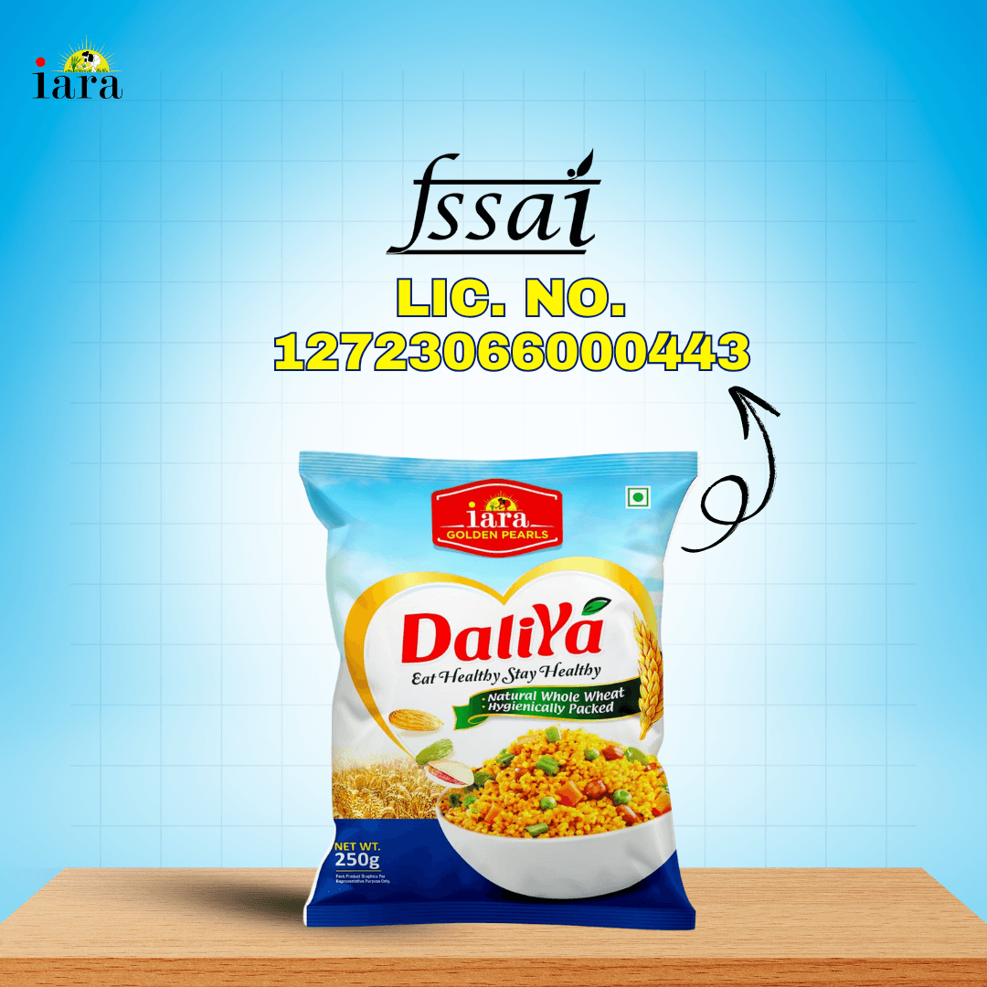 Iara Wheat Daliya– 500 gms | High-Fiber & Nutritious Broken Wheat for a Healthy Diet