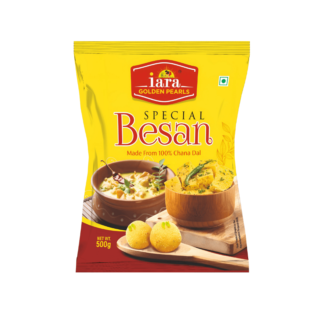 Iara Besan – 500 gms |100% Unpolished Chana Dal