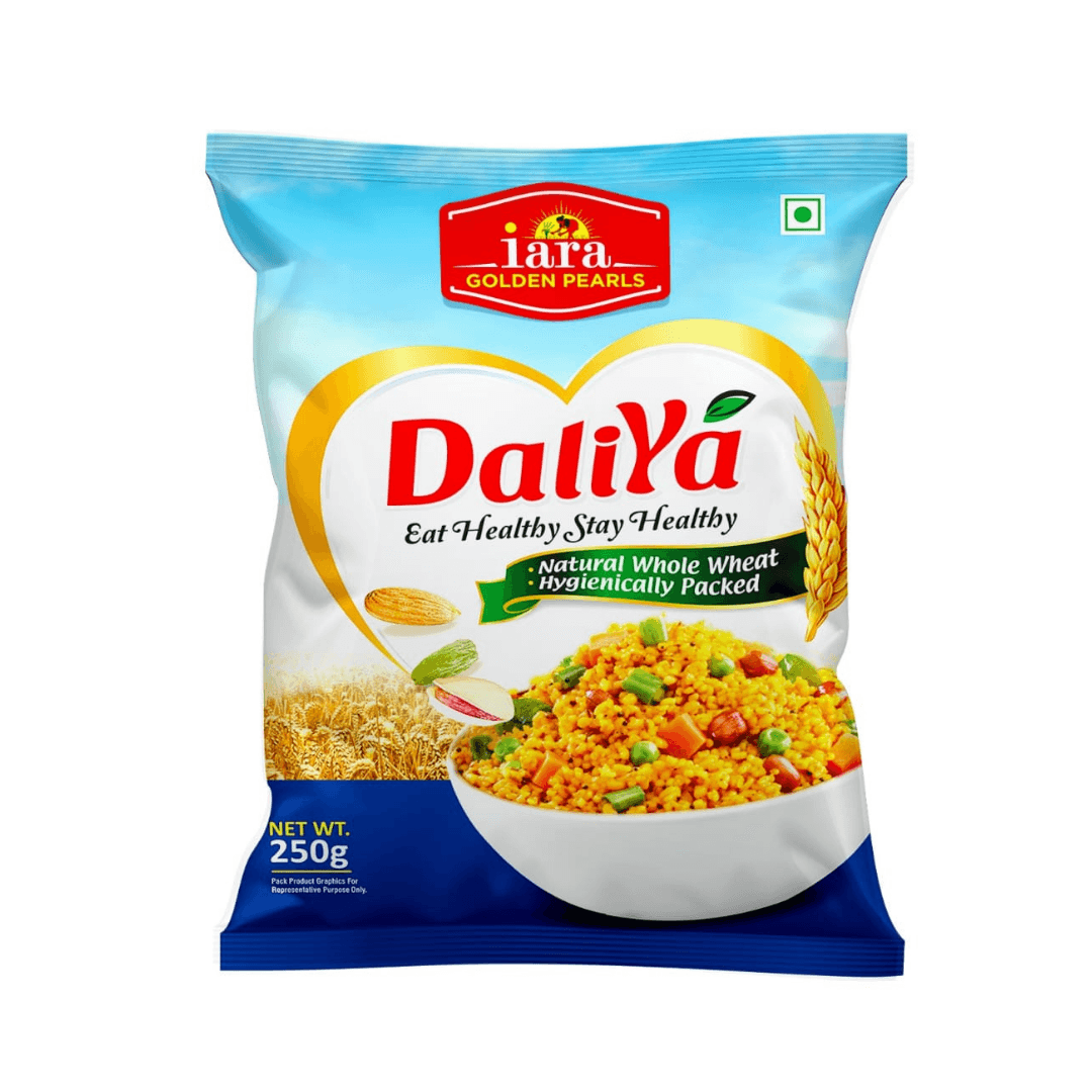 Iara Wheat Daliya– 500 gms | High-Fiber & Nutritious Broken Wheat for a Healthy Diet